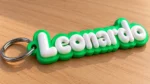 Puffy Name Keychain - Image 3