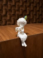 Flute-Playing Bal Krishna Ledge Idol - Image 2