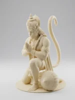 Praying Hanuman 3D Printed Statue - Image 2