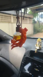 Flying Hanuman Car Hanging Idol - Image 3